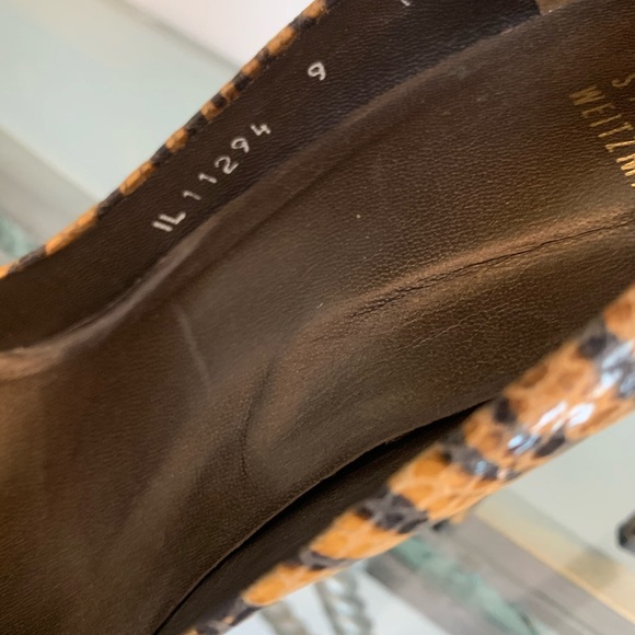 ❌SOLD❌ Stuart Weitzman Tiger Print Stilletos - Picture 7 of 8